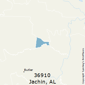 Jachin,Alabama County Map