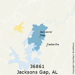 Jacksons_Gap,Alabama County Map