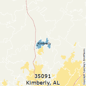 Kimberly,Alabama County Map