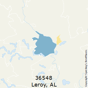 Leroy,Alabama County Map