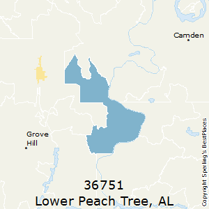 Lower_Peach_Tree,Alabama County Map