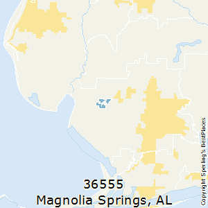 Magnolia Springs (zip 36555), AL