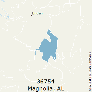 Magnolia,Alabama County Map