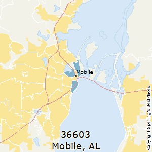 Mobile,Alabama County Map