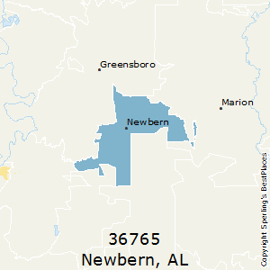 Newbern,Alabama County Map