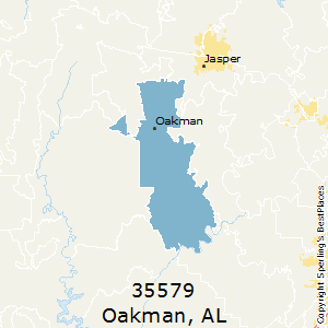 Oakman,Alabama County Map