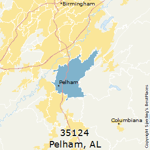 Pelham,Alabama County Map