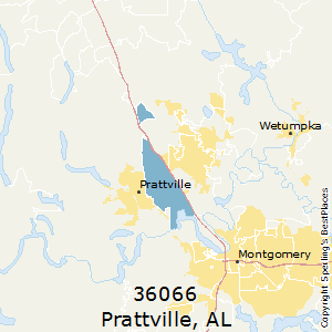 Prattville,Alabama County Map