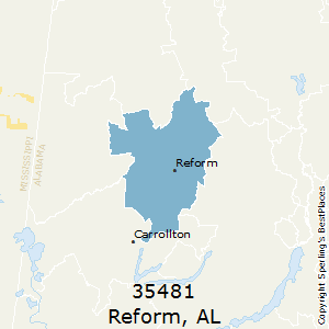 Reform,Alabama County Map