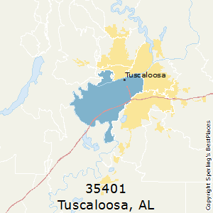 Tuscaloosa,Alabama County Map