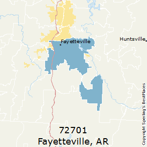 Fayetteville Ar Zip Code Map Premium Style