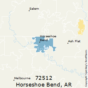 Horseshoe Bend Arkansas Map Best Places To Live In Horseshoe Bend (Zip 72512), Arkansas