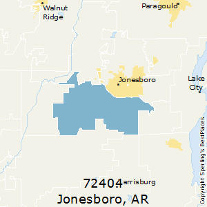 jonesboro ar zip code map Best Places To Live In Jonesboro Zip 72404 Arkansas jonesboro ar zip code map