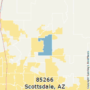 Scottsdale,Arizona County Map