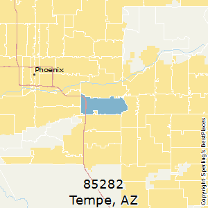 tempe zip code map Best Places To Live In Tempe Zip 85282 Arizona tempe zip code map
