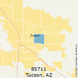 Tucson,Arizona County Map