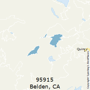 Belden,California County Map
