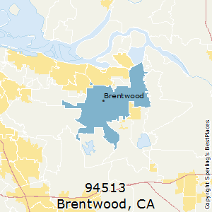 Brentwood Zip Code Map Best Places to Live in Brentwood (zip 94513), California