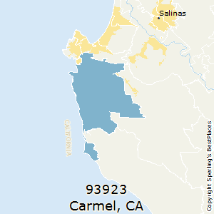 Carmel,California County Map
