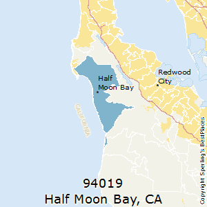 Half_Moon_Bay,California County Map
