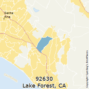 Lake_Forest,California County Map