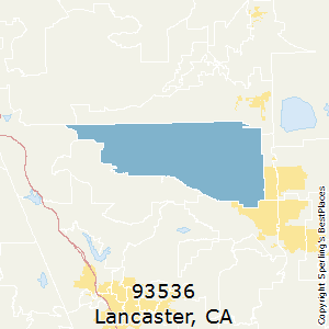 Lancaster,California County Map