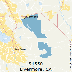 Livermore,California County Map