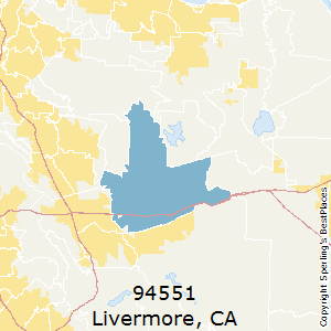 Livermore,California County Map