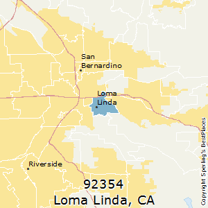 Loma Linda Zip Code Map Best Places to Live in Loma Linda (zip 92354), California