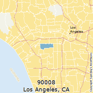 Best Places to Live in Los Angeles (zip 90008), California