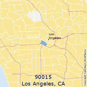 Los_Angeles,California County Map