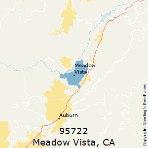 Meadow_Vista,California County Map
