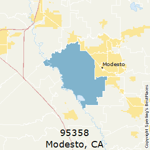 Best Places To Live In Modesto Zip 95358 California