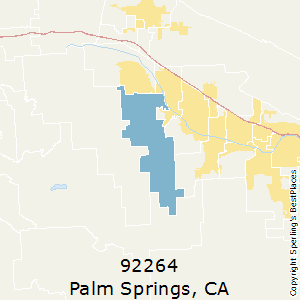 Palm Springs Zip Code Map Best Places to Live in Palm Springs (zip 92264), California