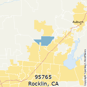 Rocklin,California County Map
