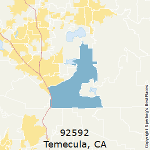 Temecula,California County Map
