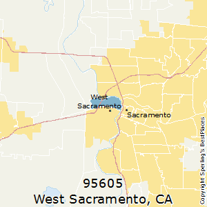 West Sacramento Zip Code Map Best Places to Live in West Sacramento (zip 95605), California