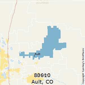 Ault,Colorado County Map