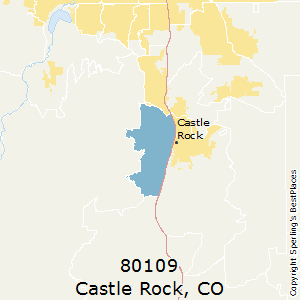 Castle_Rock,Colorado County Map