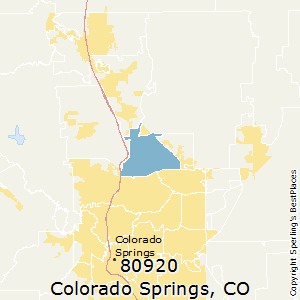 Colorado_Springs,Colorado County Map