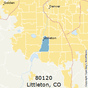 Littleton Colorado Zip Code Map Best Places to Live in Littleton (zip 80120), Colorado