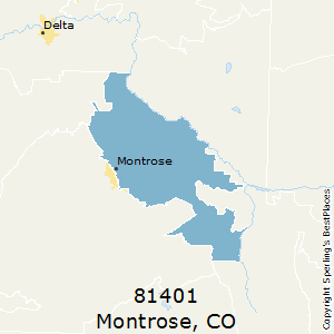 montrose co zip code map Best Places To Live In Montrose Zip 81401 Colorado montrose co zip code map