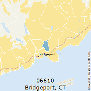 Bridgeport,Connecticut County Map