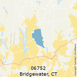 Bridgewater,Connecticut County Map