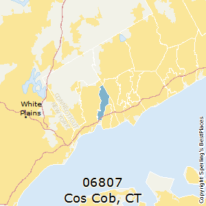 Cos_Cob,Connecticut County Map