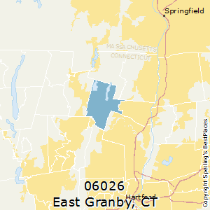 East_Granby,Connecticut County Map