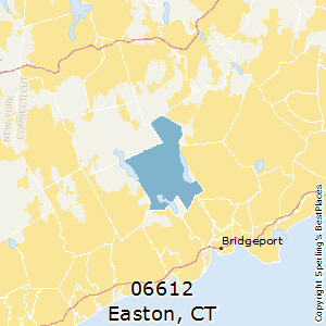 Easton,Connecticut County Map