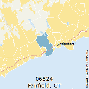Fairfield,Connecticut County Map