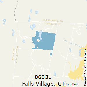 Falls_Village,Connecticut County Map