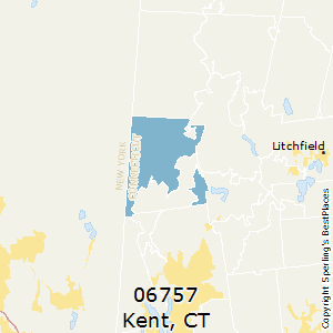Kent,Connecticut County Map